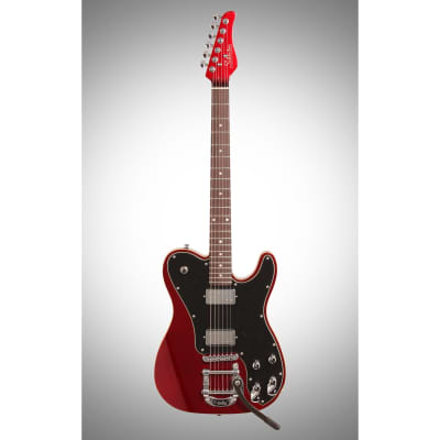 Schecter PT Fastback IIB Electric Guitar, Metallic Red image 2