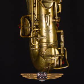 Vintage 1927 Conn New Wonder II Artist Lady Face Alto Sax