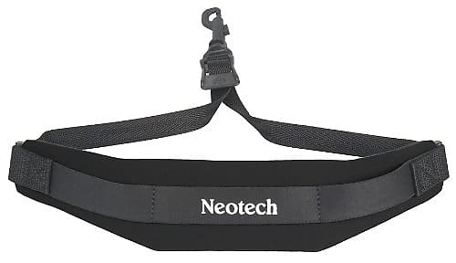 Neotech Soft Sax Strap Black X-Long, Swivel Hook image 1
