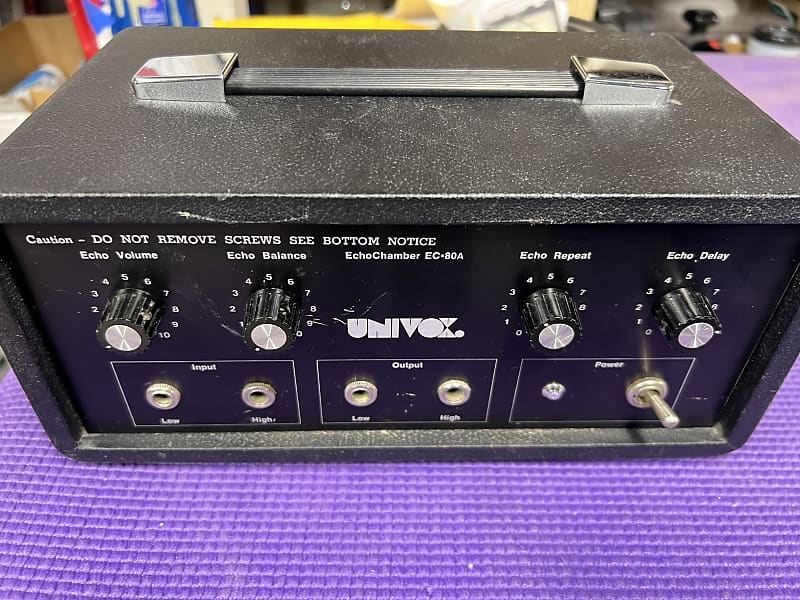 Univox EC-80 Tape Echo+ a New(NOS) tape cartridge! image 1