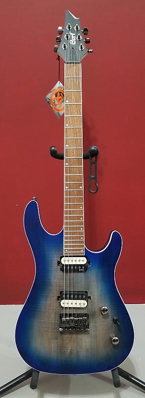 Cort KX Series KX300OPCB, EMG, Open Pore Cobalt Burst Finish | Reverb