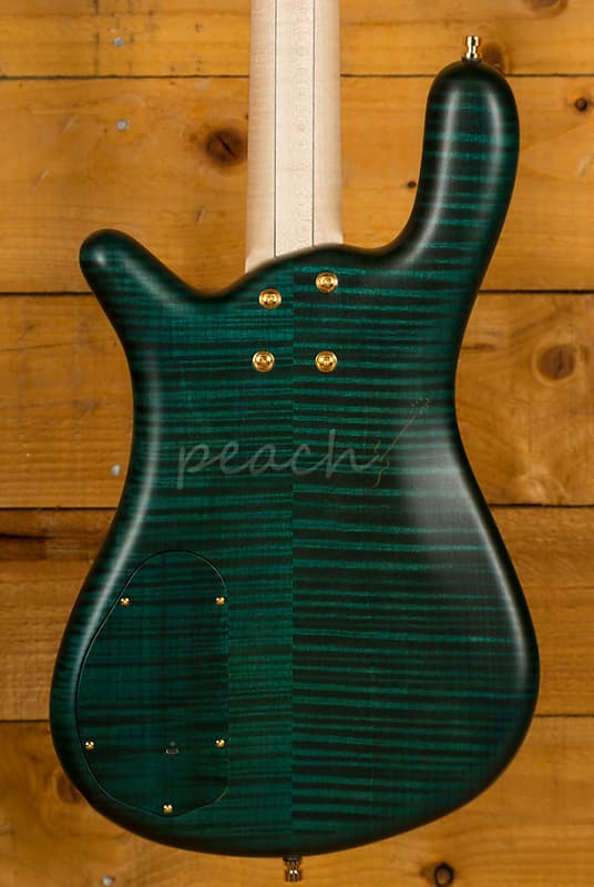 Warwick Custom Shop Streamer LX Petrol Green Transparent Satin