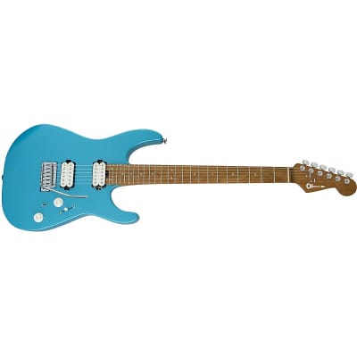 Charvel Pro-Mod DK24 HH 2PT Electric Guitar - Matte Blue Frost image 5