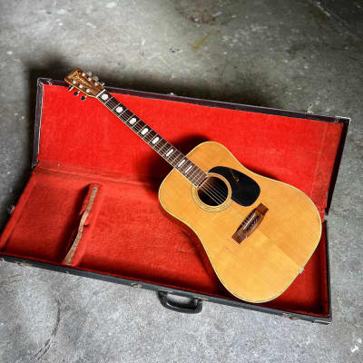 Kansas W-180 acoustic guitar 1970’s - Mahogany original vintage Matsumoku MIJ Japan Martin clone copy image 1