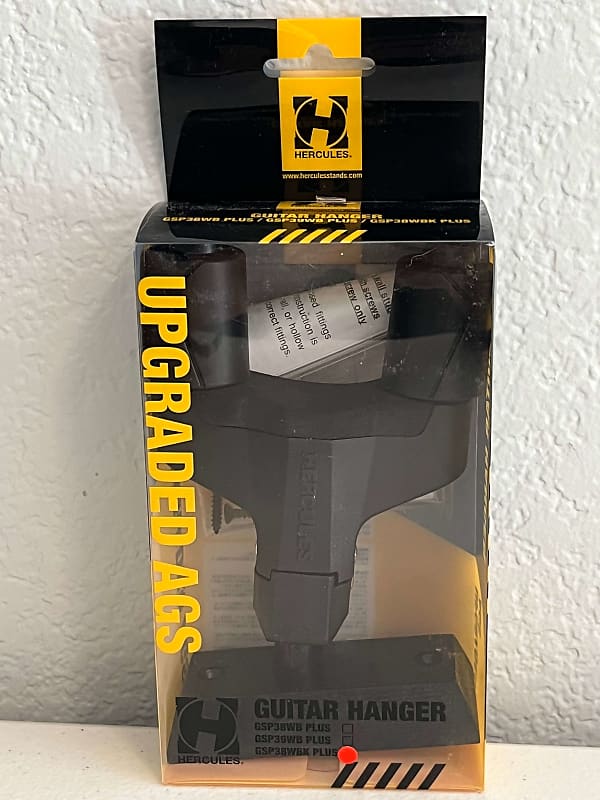 NEW Hercules Stands GSP38WBK PLUS 2020s Black Short Arm Reverb