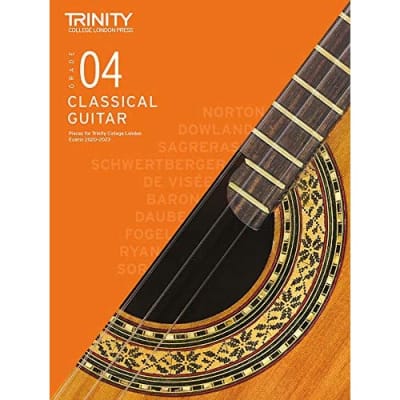 Trinity College London Classical Guitar Exam Pieces 2020-2023: Grade 4 Trinity C for sale