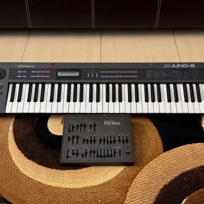 Roland Alpha Juno-2 with PG-300 Programmer