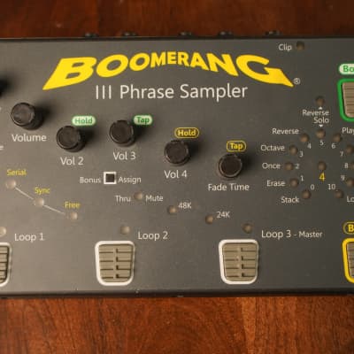 Reverb.com listing, price, conditions, and images for boomerang-phrase-sampler