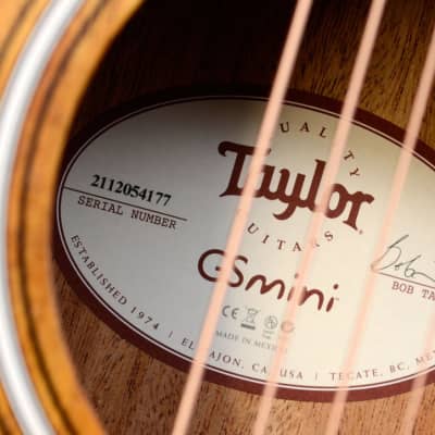 Taylor GS Mini-e Koa  Acoustic Guitar w/ Gig Bag image 4