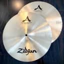Zildjian 14" A Series Mastersound Hi-Hat Cymbals (Pair) NEW Open Box Item