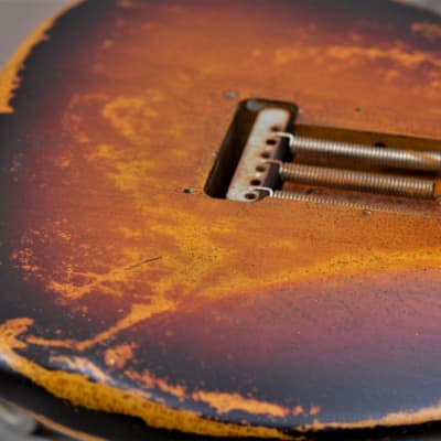 American Fender Stratocaster Sunburst Heavy Relic CS Texas Specials image 15