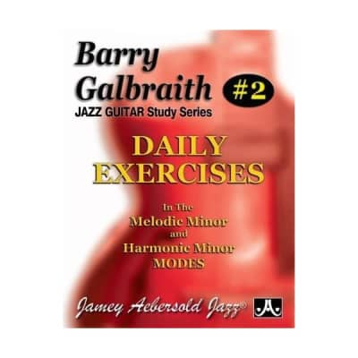 Daily Exercises in the Melodic  Minor and Harmonic Minor Modes Barry Galbraith for sale
