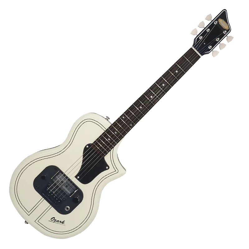 Supro 1261AW OZARK 極美品 Supro 1261AW Ozark Antique White Guitar & Bag Demo #0020