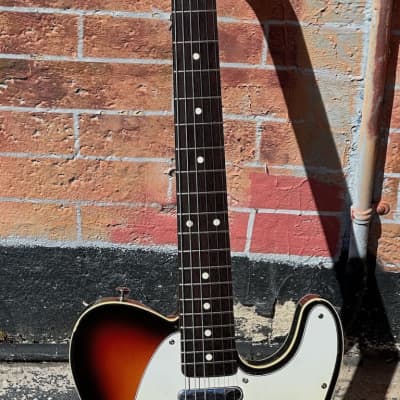 Fender Telecaster Custom '62 Reissue 1987 - very rare in the USA this MIJ Sunburst Tele Custom is the Boss ! image 7
