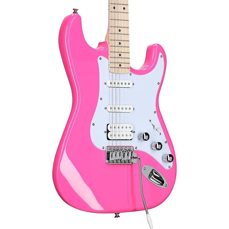 Kramer Focus VT-211S Electric Guitar - Hot Pink