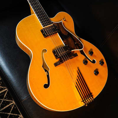 Heritage Eagle Classic Hollowbody Electric Guitar | Antique Natural | Brand New | $95 Shipping! image 3