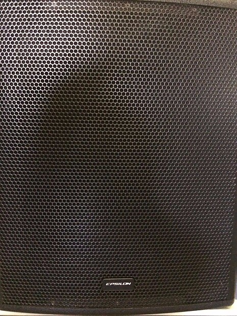 Epsilon outlet active subwoofer