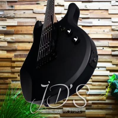 Sterling JP Signature Electric Guitar In Stealth Black 2024 image 3