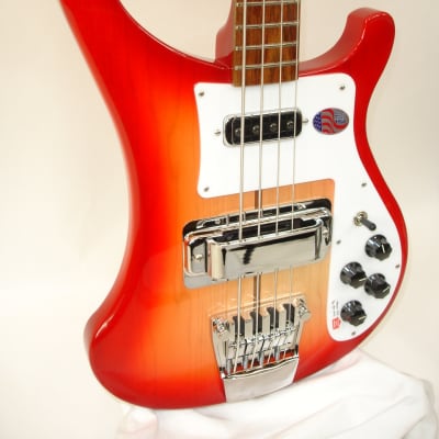 2024 Rickenbacker 4003S Electric Bass Guitar - FireGlo with Case image 3