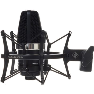 Neumann TLM102 Studio Set (Black) Condenser Microphone with EA4 Shockmount image 5