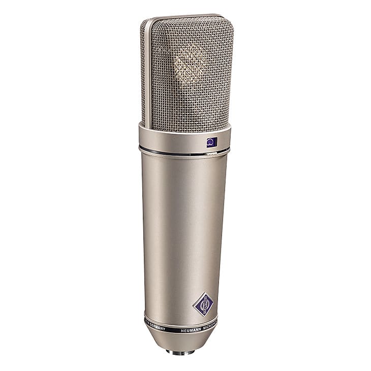 Neumann U87AI Large Dual Diaphragm Multipattern Condenser Microphone with  Case - Nickel