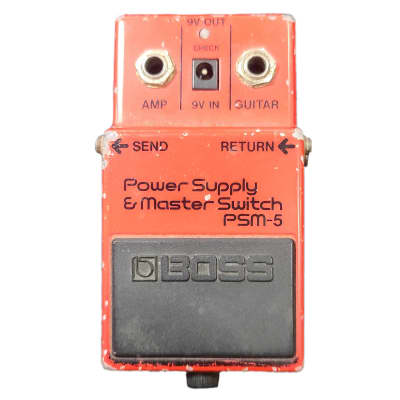 Reverb.com listing, price, conditions, and images for boss-psm-5-power-supply-master-switch