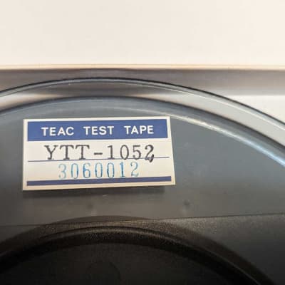 Teac YTT-1052 reproduce alignment calibration tape 3.75 ips/9.5 cm/s NOS image 4