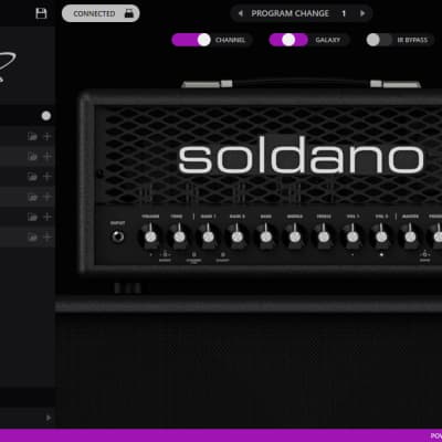 Soldano ASTRO Open Back Half Stack: 20 3-Channel 20-Watt Head & 1x12" Cab - Black image 8