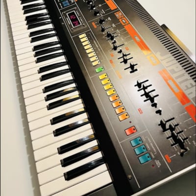 Roland Jupiter-8 61-Key Synthesizer 1981 with Encore MIDI