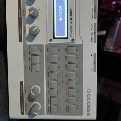 Access Virus TI Snow Desktop Digital Synthesizer 2010s - White