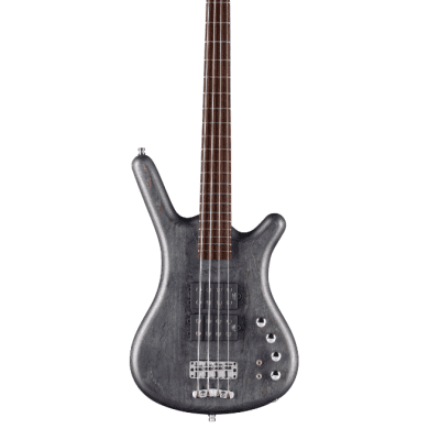 Warwick Pro Series Corvette $$ 4-String Bass Guitar  - Nirvana Black image 1