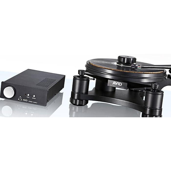 AVID HI Fi VOLVERE - Black or Silver Turntable - NEW! image 1