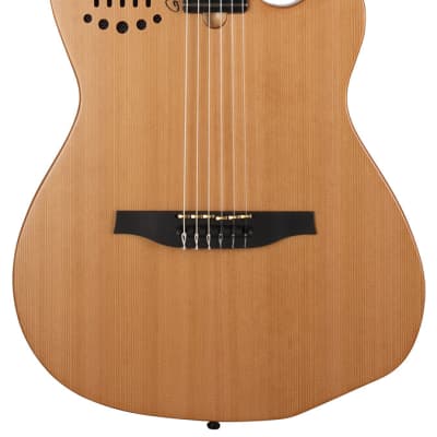 Godin 032167 ACS Slim Nylon   Synth Access - 2-Voice Natural SG Classical Guitar MADE In CANADA image 3