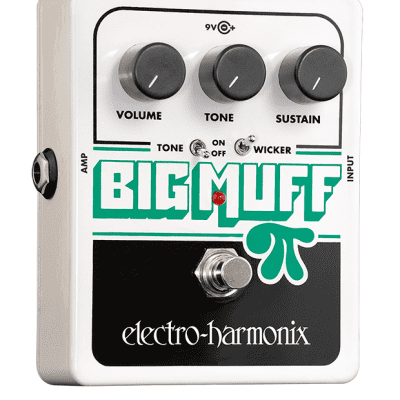 New Electro-Harmonix EHX Big Muff Pi w/ Tone Wicker Fuzz Guitar Effects Pedal image 1