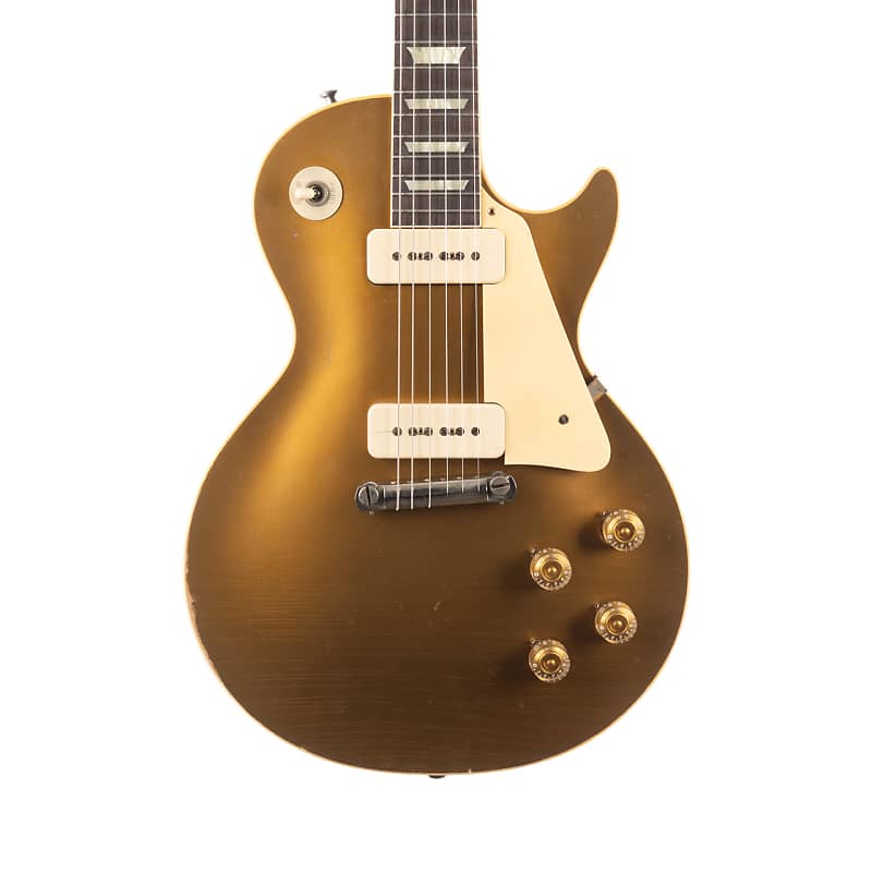 Gibson Custom 1954 Les Paul Goldtop Reissue Heavy Aged - Double Gold image 1