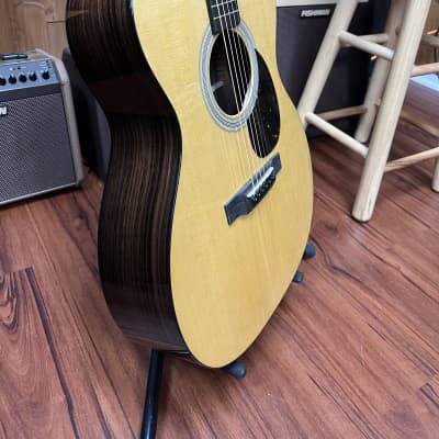 Martin Standard Series OM-21 Orchestra Model Acoustic Guitar 2023- Natural. w/ hard case. New! image 3