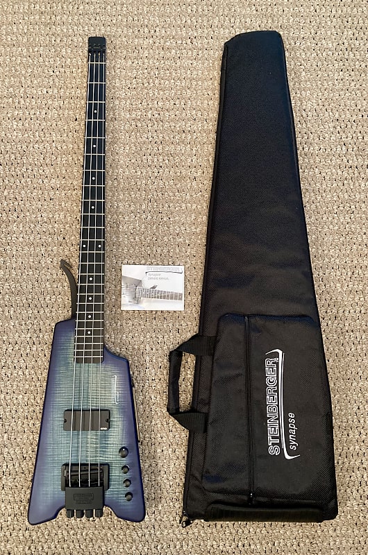 Steinberger Synapse XS1FPA Bass Original Gig-Bag Manual EMG | Reverb