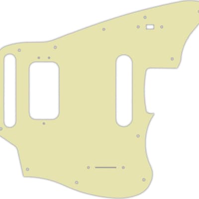 WD Custom Pickguard For Fender 2018-Present Made In Mexico Player Series Jaguar #34 Mint Green 3 Ply