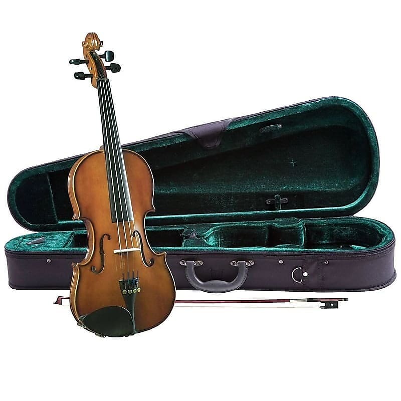 Brand New Cremona SV-130 Violin Outfit with Case and Bow - Full 4/4 Size image 1