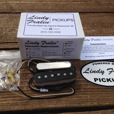 Lindy Fralin Blues Special Tele PICKUP SET 2% Overwound Neck Lindy Fralin Blues Special Tele PICKUP SET 2% Overwound Neck