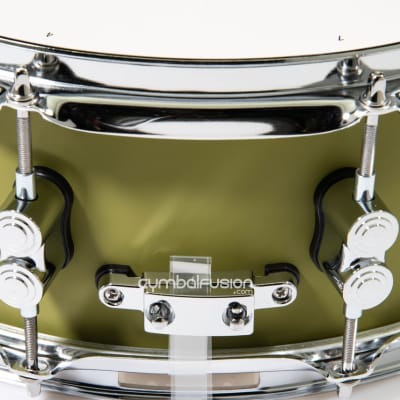 PDP Concept Maple Snare - 5.5x14 Satin Olive image 7