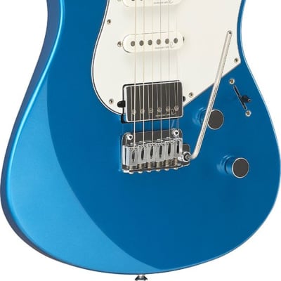 Yamaha PACSPL12 Pacifica Standard Plus Electric Guitar, Rosewood, Sparkle Blue image 2