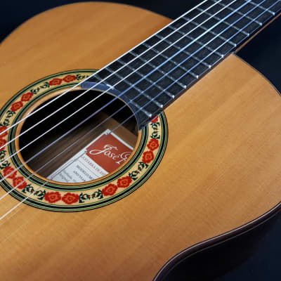 Jose Ramirez Studio 1 C Cedar Top Nylon String Classical Guitar w/ Logo'd Hard Case image 12