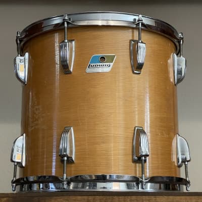 1970's Ludwig 13" Maple Thermogloss 12x13 Power Tom 6-ply image 2