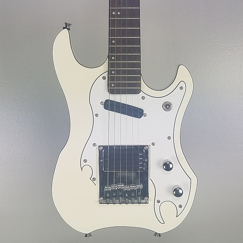 Used Stenzler ZZ Ryder Electric Guitar, White image 1