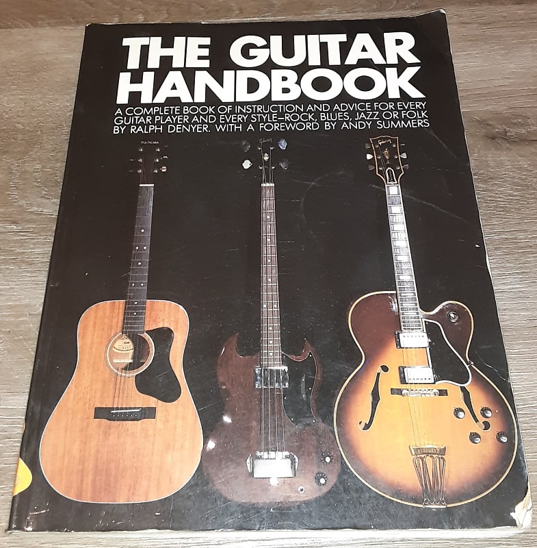 THE GUITAR HANDBOOK - RALPH DENYER - GUITAR BOOK - COMPLETE | Reverb