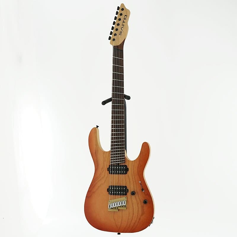 SAITO Guitars [USED] S-Series S-724MS Ash Body (Rose Hip/R