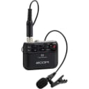 Zoom F2 Ultracompact Portable Field Recorder with Lavalier Microphone - (B-Stock)