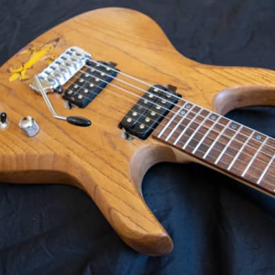 Highline Guitars Custom built ash wood guitar 2020 Natural Ash image 6