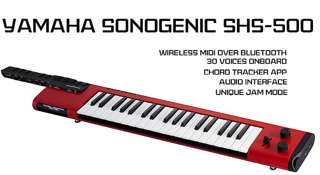 Yamaha sonogenic SHS-500 Red | Reverb